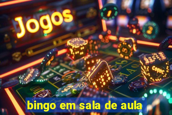 bingo em sala de aula